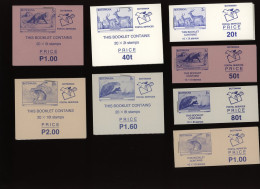 Botswana 1987 Wild Animals 16 MNH Booklets__(2) - Botswana (1966-...)