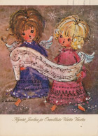 ANGEL CHRISTMAS Holidays Vintage Postcard CPSM #PAH944.GB - Anges