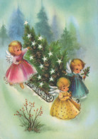 ANGEL CHRISTMAS Holidays Vintage Postcard CPSM #PAG939.GB - Anges