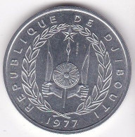 Djibouti 5 Francs ESSAI 1977 En Aluminium,  KM# E 3, FDC - Gibuti