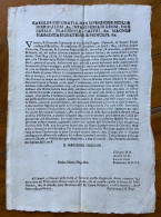 STORIA DELLA SICILIA - PALERMO 10 Agosto 1758  - FOGLIANI SFORZA D'ARAGONA ...soldati Della Milizia Urbana... - Documents Historiques