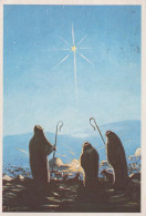 SAINT Gesù Bambino Cristianesimo Religione Vintage Cartolina CPSM #PBP678.IT - Other & Unclassified
