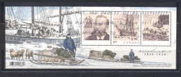 Canada 2004- 150 Th Anniversary Of Birth Of Otto Sverdrup (1854-2004) Joint Issue With Norway And Greenland M/Sheet - Usati