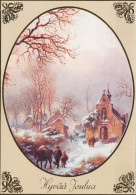 Buon Anno Natale Vintage Cartolina CPSM #PAT201.IT - Neujahr