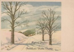 Buon Anno Natale Vintage Cartolina CPSM #PAT014.IT - Anno Nuovo