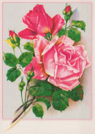 FIORI Vintage Cartolina CPSM #PAS097.IT - Flowers