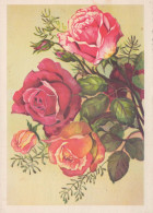 FIORI Vintage Cartolina CPSM #PAR856.IT - Bloemen