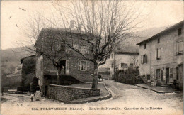 Poleymieux-au-Mont-D'Or Canton De Neuville-sur-Saône Route De Neuville .... Rhône 69250 Cpa Voyagée En TB.Etat - Sonstige & Ohne Zuordnung