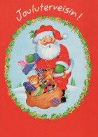 BABBO NATALE Natale Vintage Cartolina CPSM #PAJ666.IT - Santa Claus