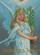 ANGELO Buon Anno Natale Vintage Cartolina CPSM #PAJ273.IT - Angels