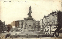 *CPA - 33 BORDEAUX Monument Gambetta - Bordeaux