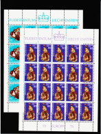 YANxx/16 LIECHTENSTEIN 1976 Michl 642/43 KLEINBOGEN ** Postfrisch SIEHE ABBILDUNG - Unused Stamps