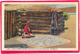 INDIENS - A Navajo Medicine Man, Nex Mexico - Indios De América Del Norte