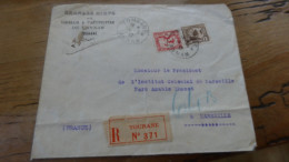 VIETNAM - INDOCHINE, TOURANE 1932, Recommandé ............BOITE1.......... 510 - Cartas & Documentos