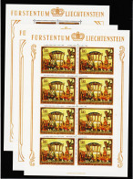 YANxx/17 LIECHTENSTEIN 1978 Michl 717/19 KLEINBOGEN ** Postfrisch SIEHE ABBILDUNG - Neufs