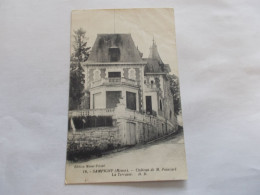 SAMPIGNY ( 55 Meuse ) CHATEAU DE Mr POINCARE  LA TERRASSE  1934 - Other & Unclassified