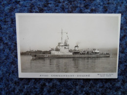 KB11/1267-Aviso Commandant Dominé - Warships