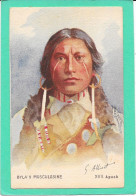 INDIENS - Apache - Pub Byla's Musculosine - Chromo - Indiaans (Noord-Amerikaans)