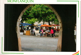 MONTFLANQUIN - Le Marché - Monflanquin