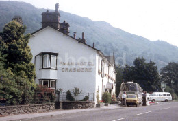 1981 AUTOCAR UK BUS SWAN HOTEL GRASMERE CUMBRIA ENGLAND 35mm SLIDE NOT PHOTO No FOTO NB4122 - Diapositives