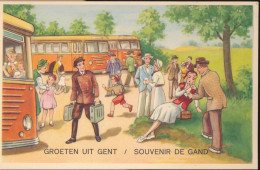 GENT     GROETEN UIT. SOUVENIR DE GAND - Gent