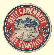 ETIQU.PETIT CAMEMBERT LE CHANTILLY 6,8 Cm - Kaas