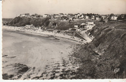 CPSM DONVILLE LES BAINS VUE GENERALE DE LA PLAGE - Autres & Non Classés