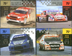 194229 MNH ARGENTINA 2006 COCHES DE CARRERAS - Nuevos