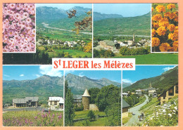 Ppgf/ CPSM Grand Format - HAUTES ALPES - SAINT LÉGER LES MÉLEZES - MULTIVUES -  (2) - Autres & Non Classés