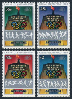Aitutaki 342-345, MNH. Michel 525-528. Olympics Los Angeles-1984. - Aitutaki