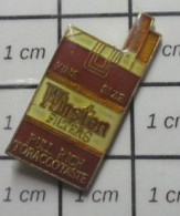 1818B Pin's Pins / Beau Et Rare / MARQUES / PAQUET DE CIGARETTES WINSTON Sans Churchill - Trademarks