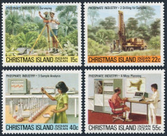 Christmas Isl 95-98, MNH. Mi . Phosphate Industry, 1980. - Christmaseiland