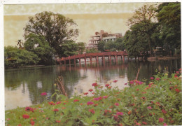 VIET-NAM. HANOI(ENVOYE DE). " THE HUC BRIDGE ". ANNEE 1994 + TEXTE + TIMBRE - Vietnam