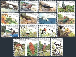 Christmas Isl 117-132 P/p,MNH.Mi 154-169. Birds 1882-1983.Heron,Noddy,Dove,Hawk, - Christmaseiland