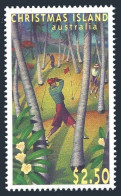 Christmas Isl 369,MNH.Michel 407. Golf Course,40th Ann.1995.Flowers. - Christmaseiland