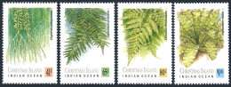 Christmas Isl 238-241, MNH. Michel 282-285. Ferns 1989. - Christmaseiland