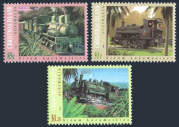Christmas Isl 360-362,MNH.Michel 394-396. Railway Steam Locomotives,1994. - Christmas Island