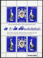 Christmas Island 87, MNH. Mi 98-100 Klb. QE II Coronation, 25th Ann.Swan,Booby. - Christmaseiland