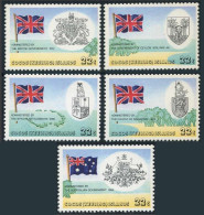 Cocos 56-60 Singles,MNH.Michel 56-60. Australian Territory States,1980.Flag,Arms - Islas Cocos (Keeling)