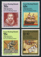 Cocos Isls 115-118,MNH.Michel 119-122. Capt.William Keeling,The Hector,Astrolabe - Islas Cocos (Keeling)