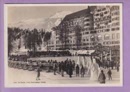 OUDE POSTKAART - ZWITSERLAND - ST. MORITZ - EISFEST - Saint-Moritz