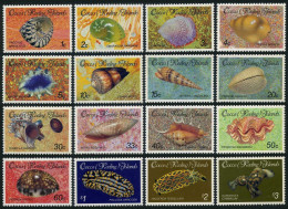 Cocos Islands 135-150, MNH. Michel 140-155. Sea Shells 1985-1986. - Cocos (Keeling) Islands