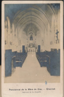 GHEZIREH       PENSIONNAT DE LA MERE DE DIEU - INTERIEUR DE LA CHAPELLE.   CARTE PHOTO - Otros & Sin Clasificación