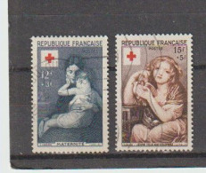 1954 N°1006 Et 1007 Croix Rouge Oblitérés (lot 946) - Usati