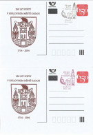 CDV B 499 Czech Republic Anniversary Of The Postoffice In Kadan/Kaaden - Heraldic Lion 2004 - Sonstige & Ohne Zuordnung