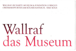 TICKET BILLET 門票 門票 MUSEE DE COLOGNE KOLN ALLEMAGNE DAS MUSEUM - Tickets - Vouchers