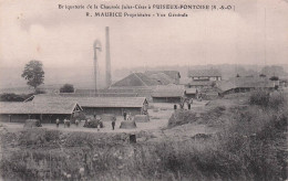 PUISEUX-PONTOISE-briqueterie De La Chaussée Jules César- R. Maurice-vue Générale - Otros & Sin Clasificación