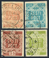 Estonia 1-4, Used. Michel 1-4. EESTI POST, 1918. - Estonie