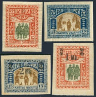 Estonia B1-B4, MNH. Mi 21-24. Assisting Wounded Soldier, Aid & Surcharged, 1920. - Estonie