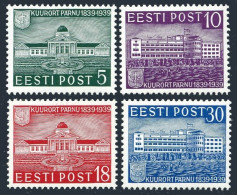 Estonia 144-147,MNH.Michel 148-151. Health Resort And Baths At Parnu. 1939. - Estonie